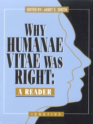 cover image of Why Humanae Vitae Was Right